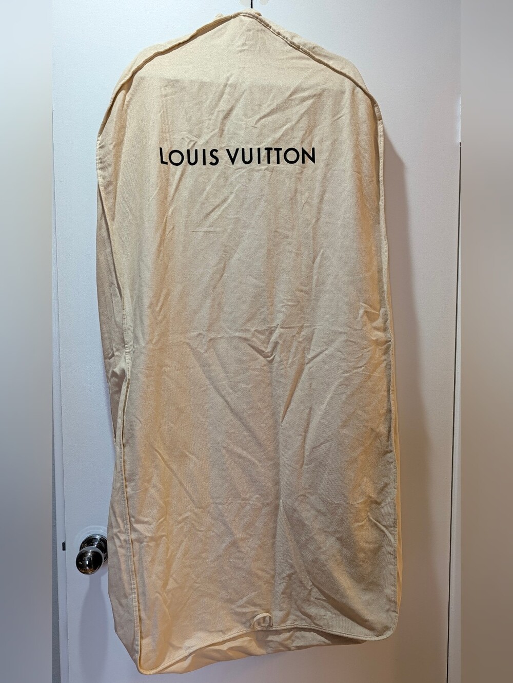 Louis Vuitton Garment Bag Protector Zipper Cloth
